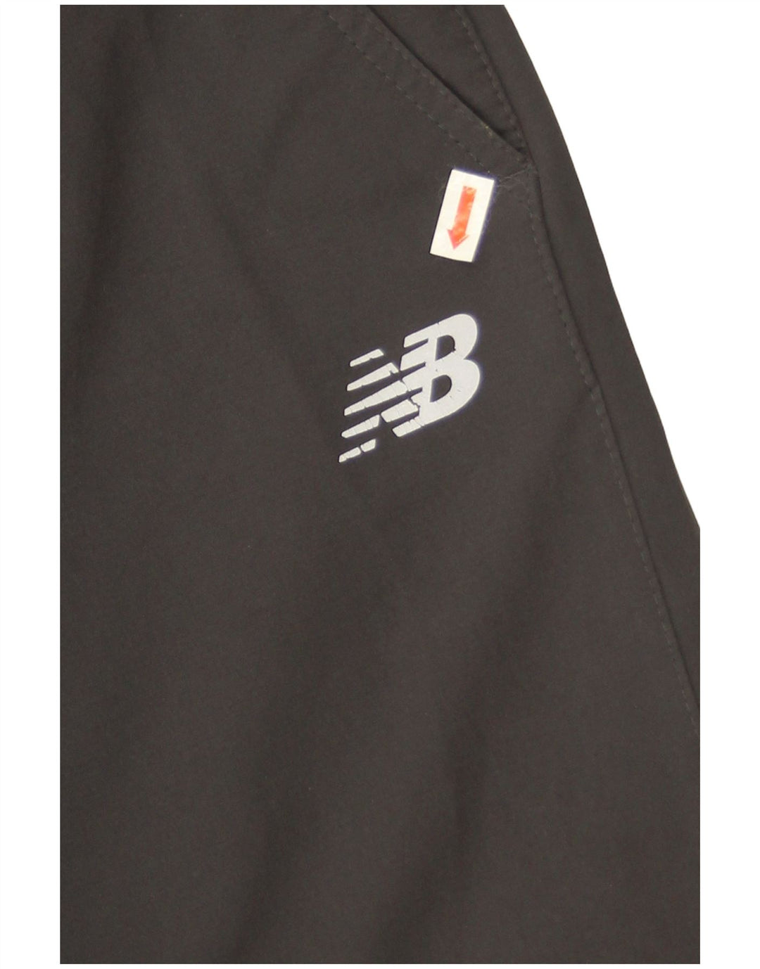New Balance Mens Graphic Tracksuit Trousers Joggers Large  Grey Polyester