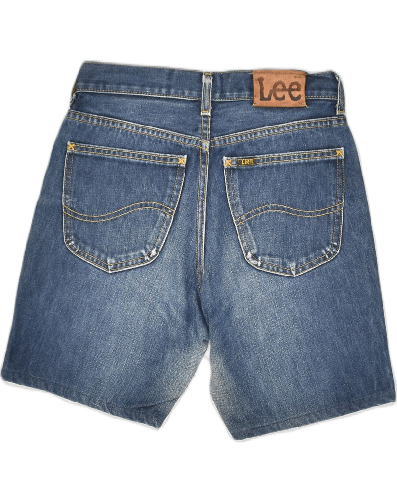 LEE Mens Denim Shorts W30 Medium Blue Cotton | Vintage Lee | Thrift | Second-Hand Lee | Used Clothing | Messina Hembry 