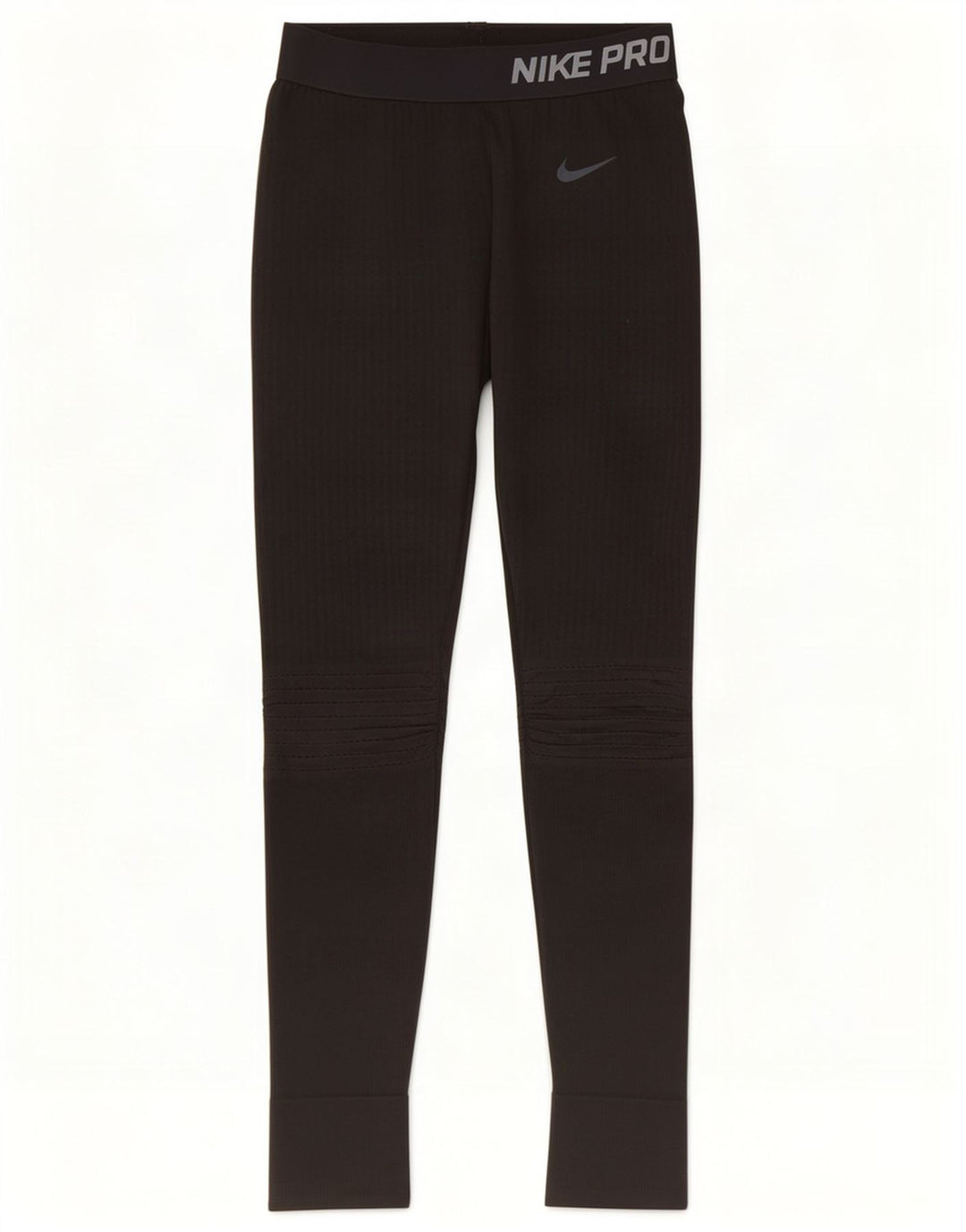 Nike Womens Graphic Leggings UK 10 Small Black Polyester