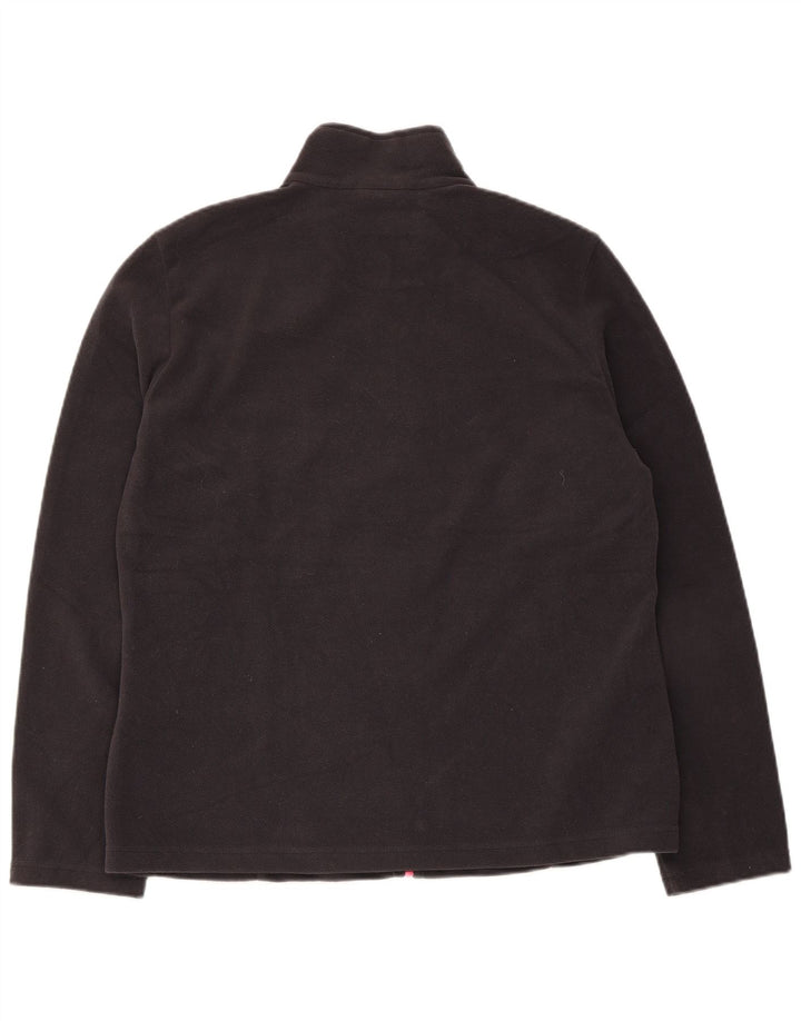Jack Wolfskin Womens Fleece Jacket UK 18 XL Grey Polyester