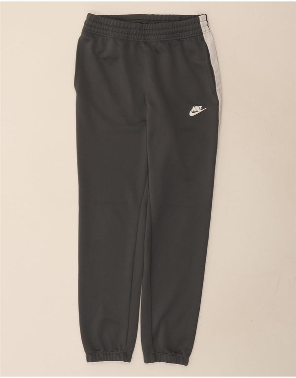 Nike Womens Tracksuit Trousers Joggers UK 8 Small Grey Colourblock