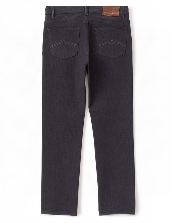 Marlboro Classics Mens Straight Casual Trousers W33 L30 Navy Blue