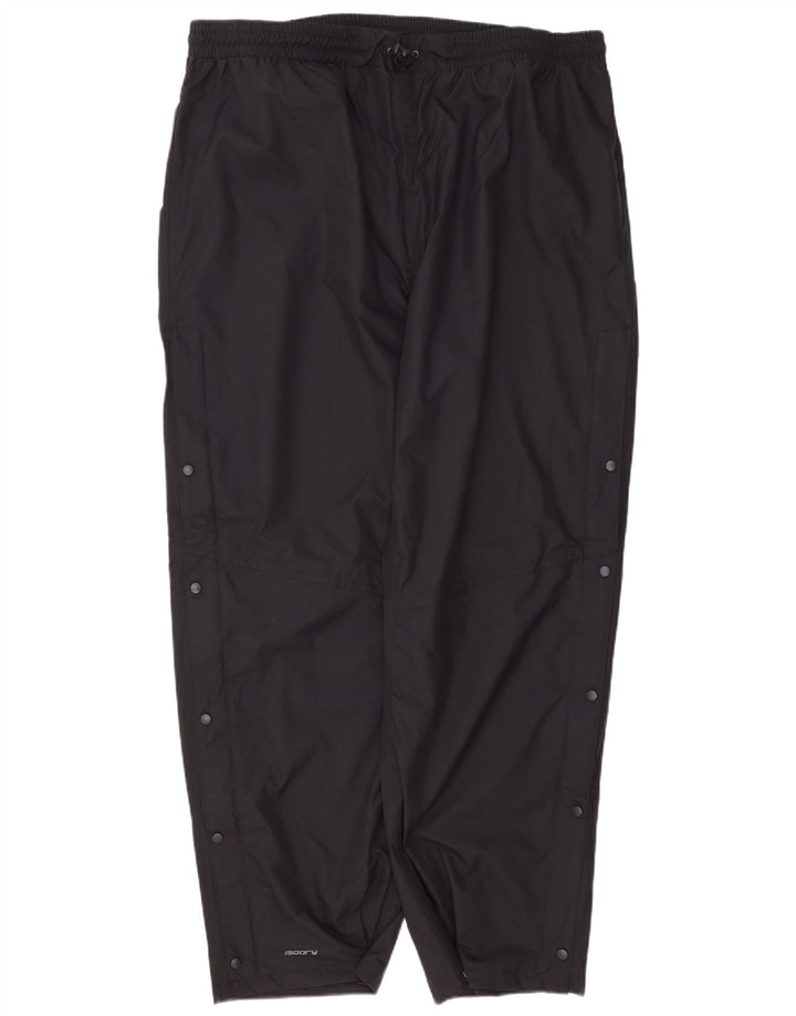 Mountain Warehouse Mens Waterproof Trousers 2XL  Black Polyester