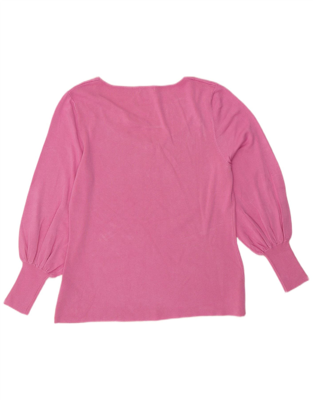 MONSOON Womens V-Neck Jumper Sweater UK 18 XL Pink Viscose
