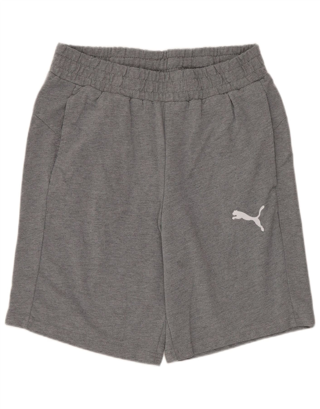 Puma Mens Sport Shorts Medium Grey Cotton