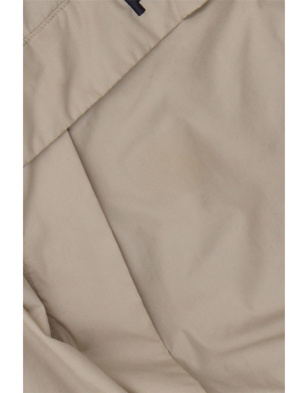 Kickers Mens Graphic Hooded Anorak Jacket UK 40 Large Beige Polyester