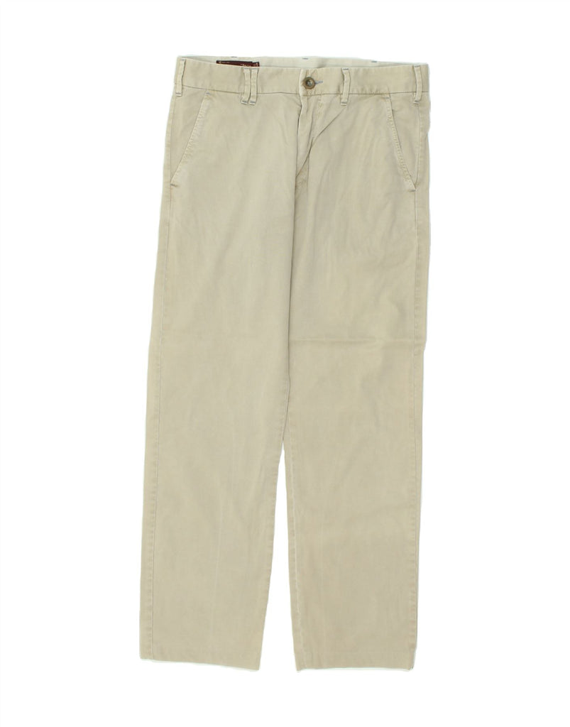 MARLBORO Mens Straight Chino Trousers W32 L34  Grey Cotton | Vintage Marlboro | Thrift | Second-Hand Marlboro | Used Clothing | Messina Hembry 