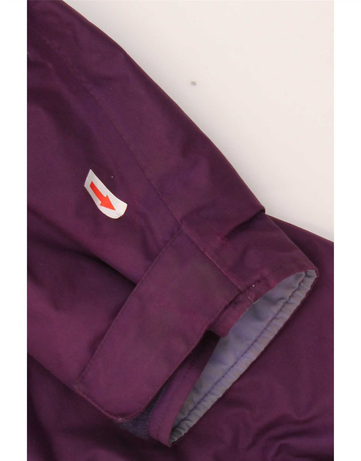 Berghaus Womens Hooded Windbreaker Jacket UK 12 Medium Purple Nylon