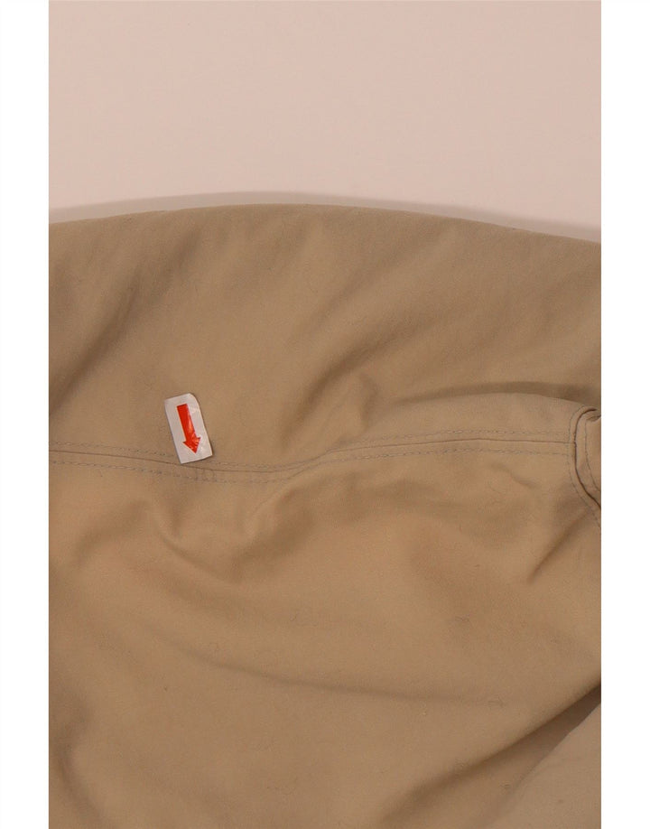 ADIDAS Mens Windbreaker Jacket UK 44/46 Large Beige Cotton Vintage Adidas and Second-Hand Adidas from Messina Hembry 