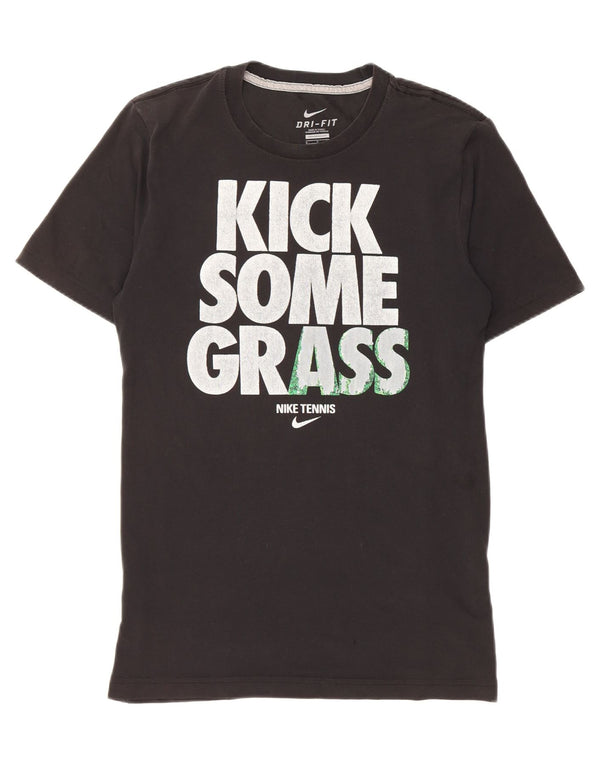 Nike Mens Dri Fit Graphic T-Shirt Top Small Black
