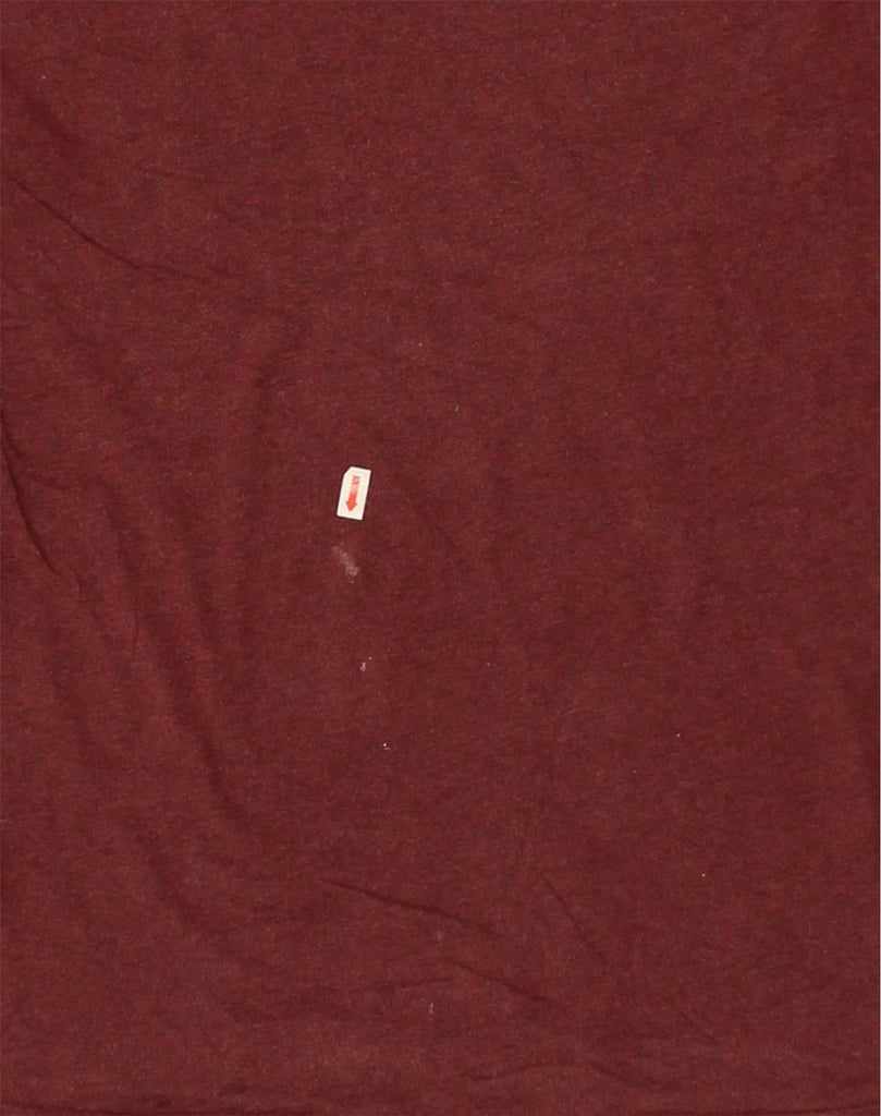 SUPERDRY Mens T-Shirt Top Medium Maroon Cotton | Vintage Superdry | Thrift | Second-Hand Superdry | Used Clothing | Messina Hembry 