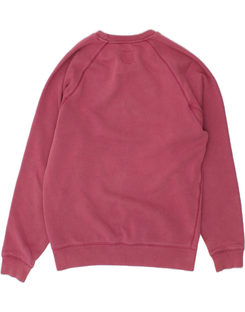 JACK WILLS Mens Graphic Sweatshirt Jumper UK 14 Medium Pink Cotton | Vintage Jack Wills | Thrift | Second-Hand Jack Wills | Used Clothing | Messina Hembry 