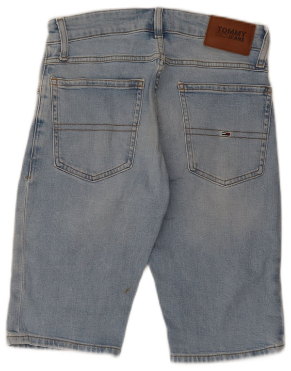 TOMMY HILFIGER Womens Denim Shorts W28 Medium Blue Cotton