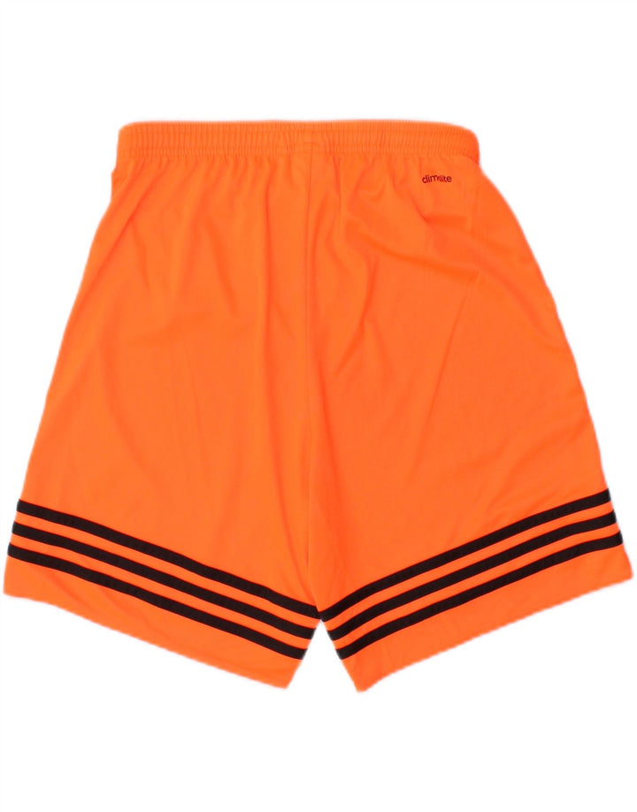 ADIDAS Womens Climalite Sport Shorts UK 8 Small  Orange Polyester Vintage Adidas and Second-Hand Adidas from Messina Hembry 