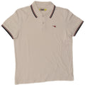 Diadora Mens Polo Shirt Small White