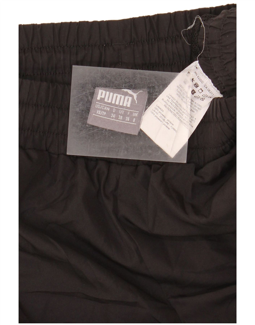 PUMA Womens Tracksuit Trousers UK 8 Small Black Polyester