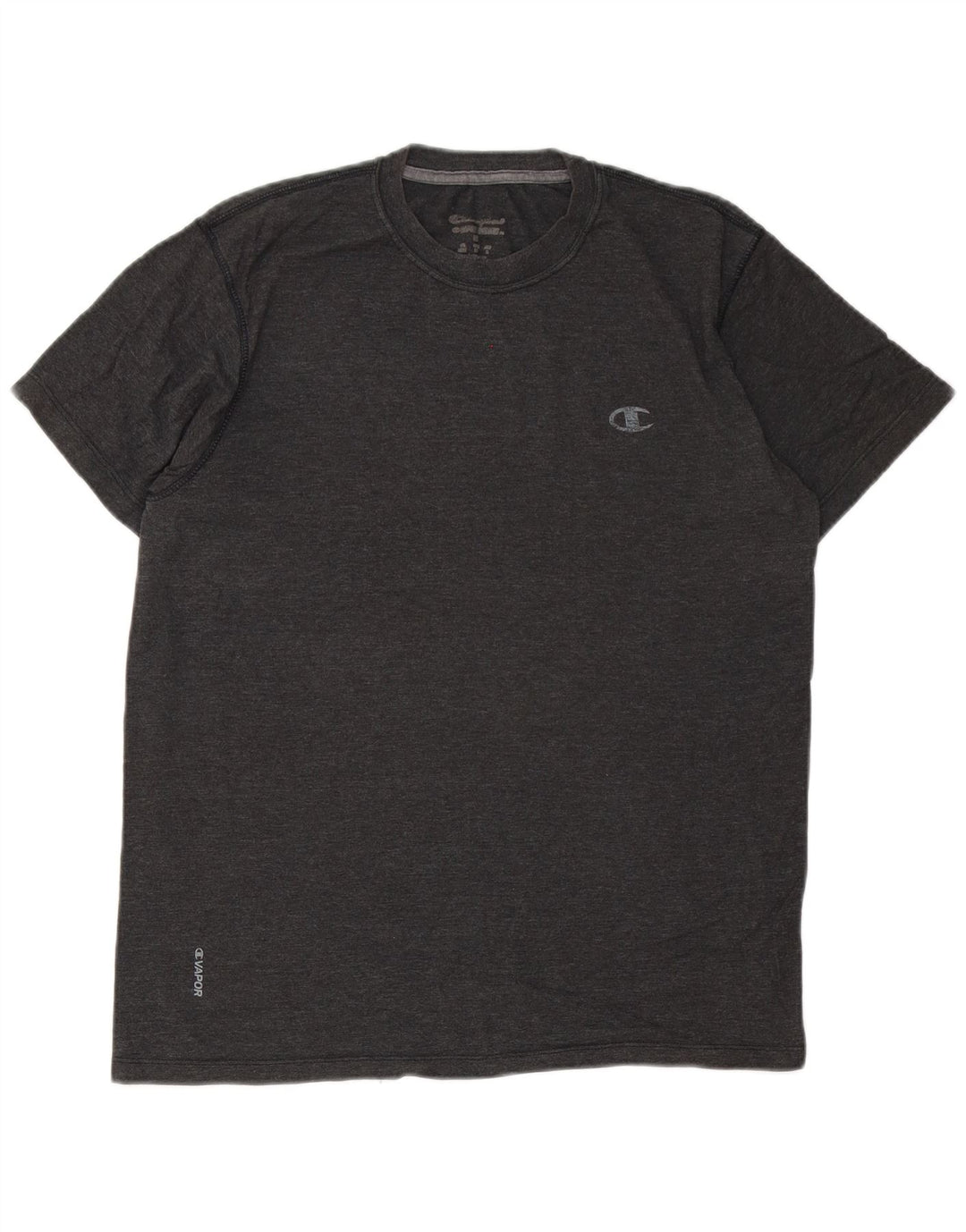Champion Mens T-Shirt Top Medium Grey Cotton