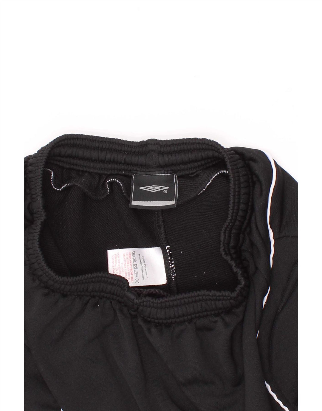 Umbro Boys Graphic Sport Shorts 9-10 Years Black Colourblock Polyester