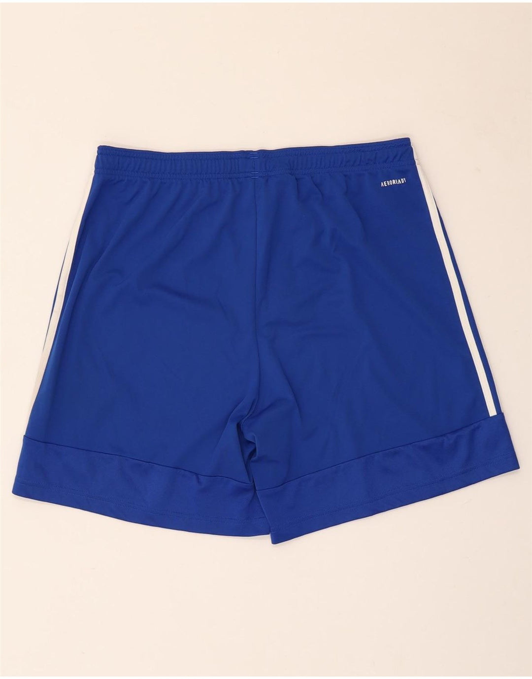 Adidas Mens Aeroready Sport Shorts Large  Blue Polyester