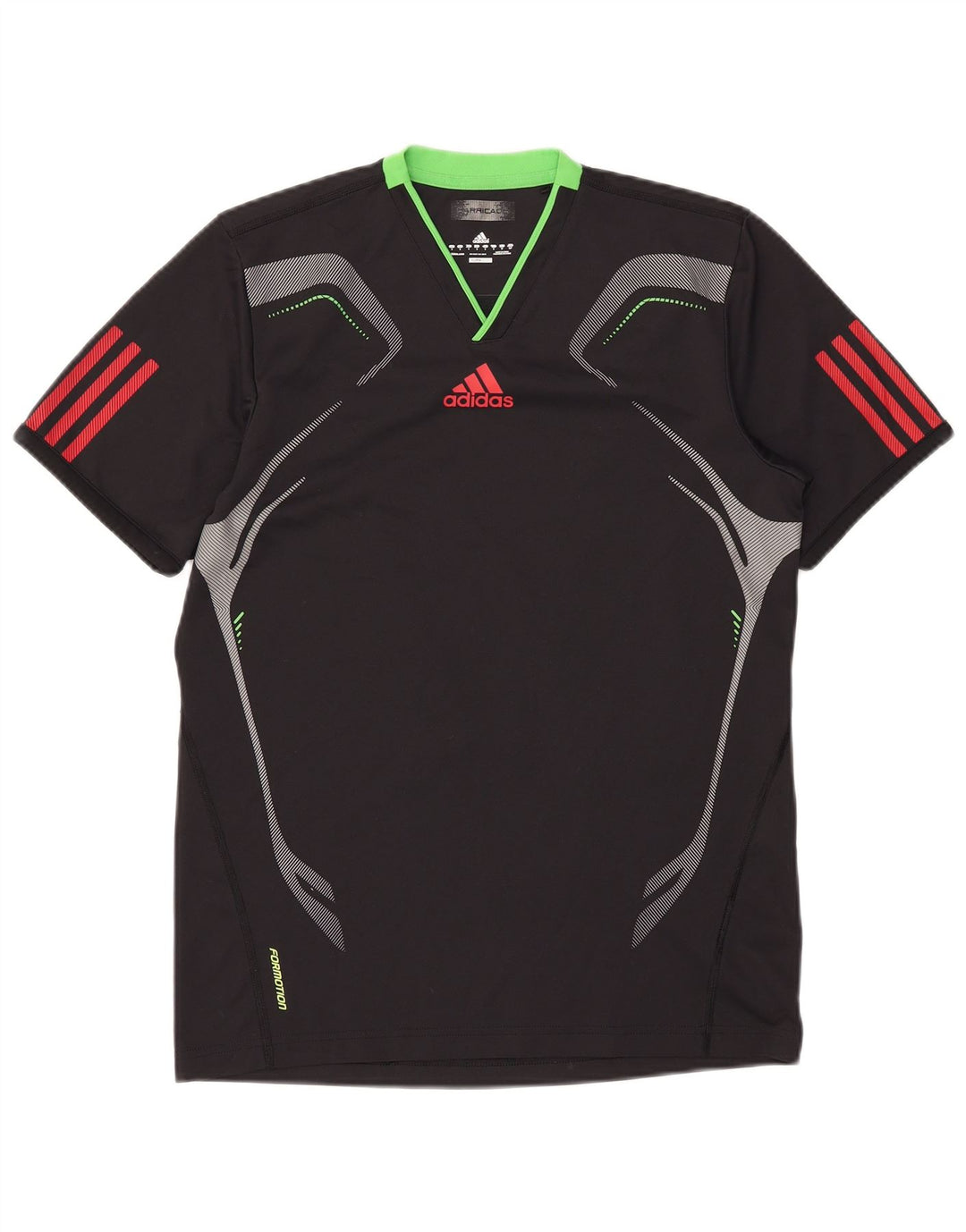 Adidas Mens Climacool T-Shirt Top Small Black Colourblock