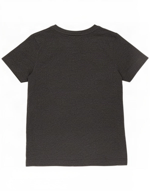 Canterbury Boys Graphic T-Shirt Top 7-8 Years Grey Colourblock Cotton