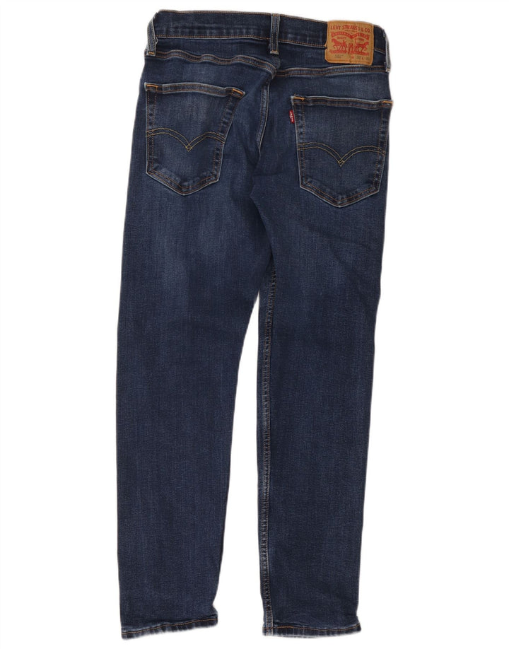 Levi's Mens 502 Tapered Jeans W30 L30 Blue Cotton