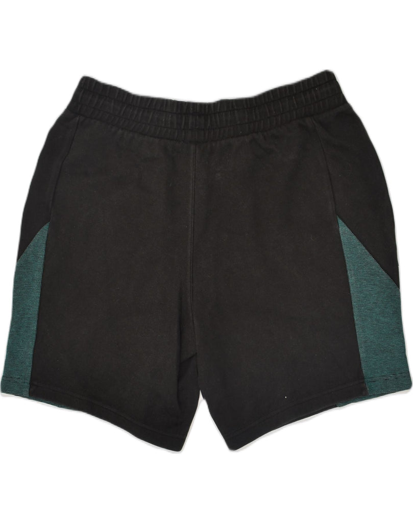 PUMA Mens Sport Shorts XL Black Colourblock Cotton | Vintage Puma | Thrift | Second-Hand Puma | Used Clothing | Messina Hembry 