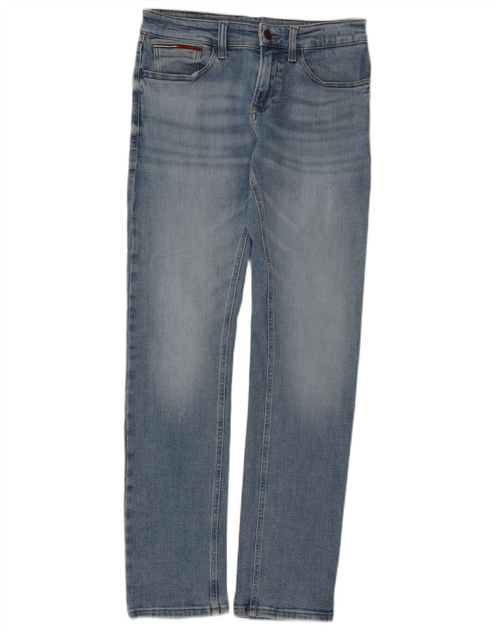 Tommy Hilfiger Mens Slim Jeans W30 L32 Blue Cotton
