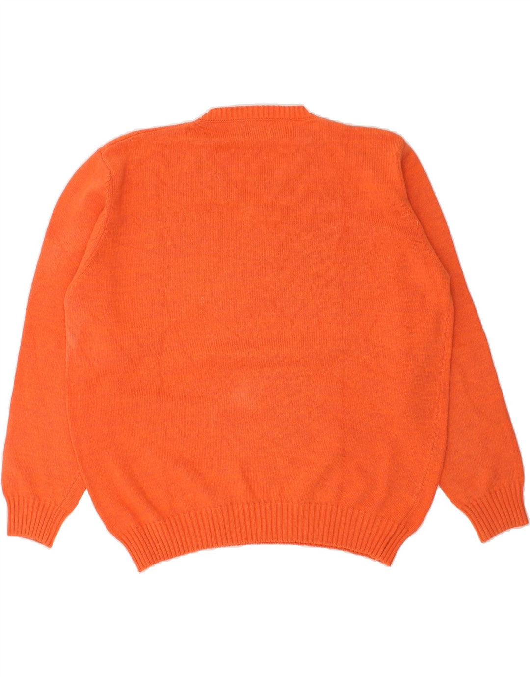 AVIREX Mens V-Neck Jumper Sweater 2XL Orange Cotton Vintage Avirex and Second-Hand Avirex from Messina Hembry 