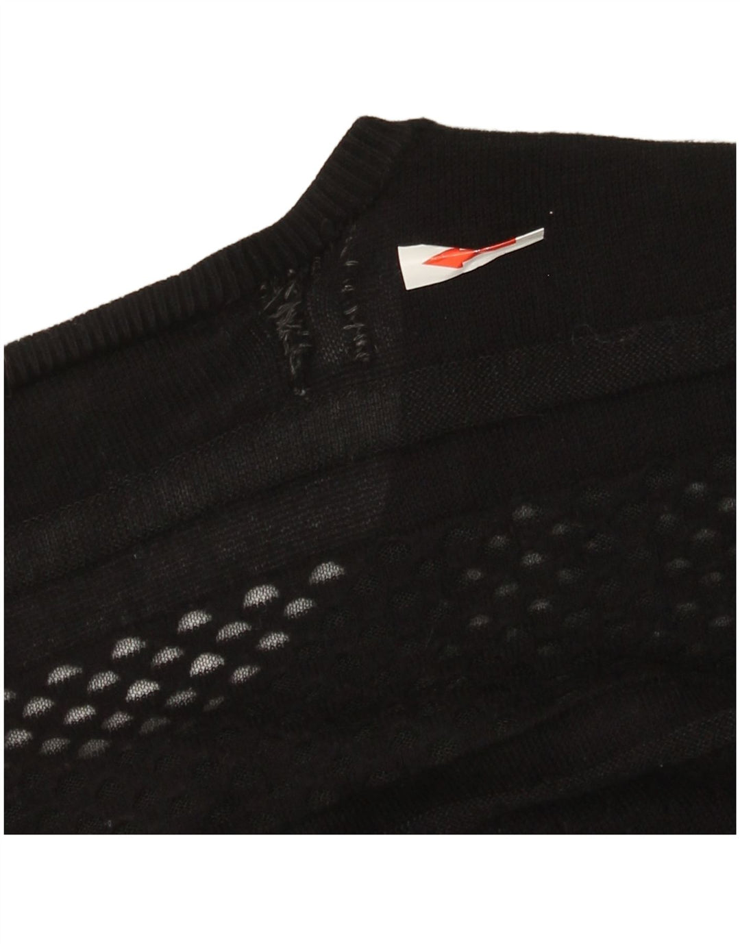 Guess Womens 3/4 Sleeve Cardigan Sweater UK 8 Small Black