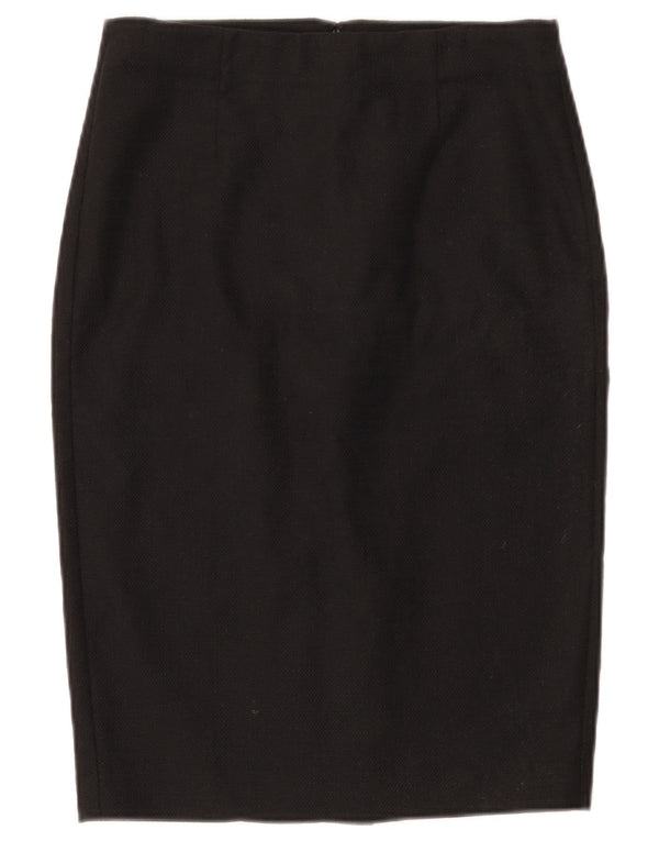 Polo Ralph Lauren Womens Pencil Skirt US 2 XS W28 Black Cotton