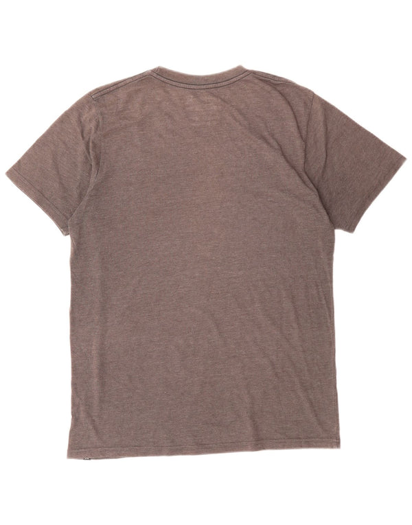 Hurley Mens Premium Fit Graphic T-Shirt Top Medium Grey Cotton