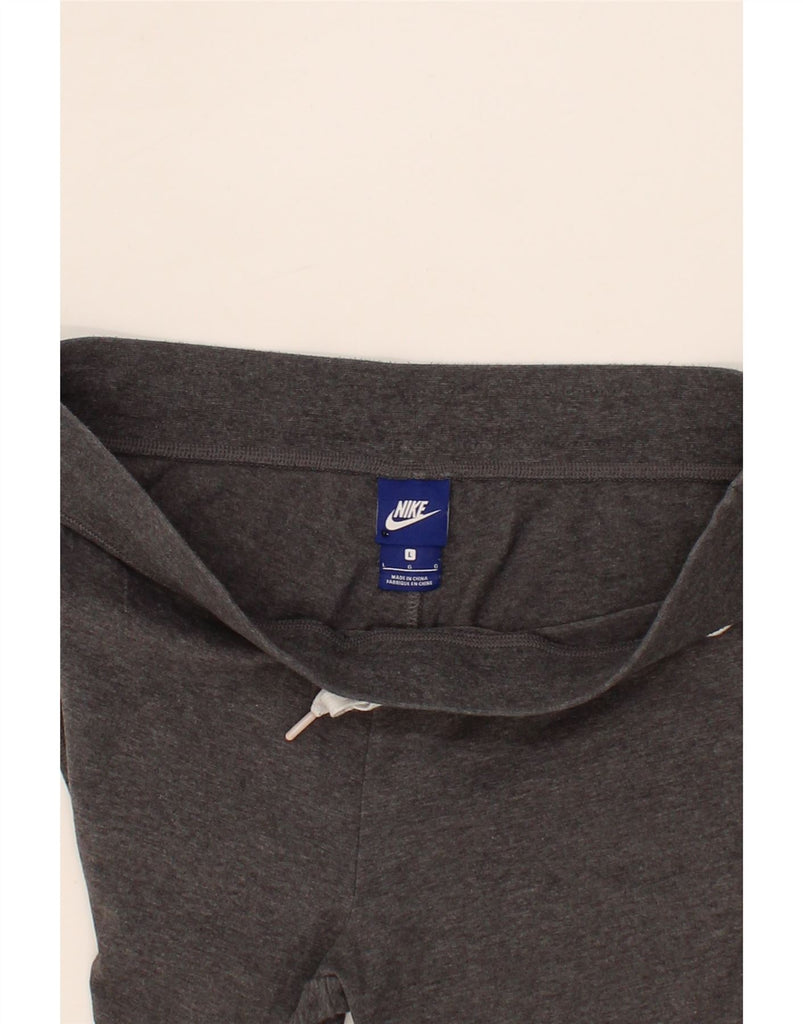 NIKE Womens Tracksuit Trousers Large Grey Cotton Vintage Nike and Second-Hand Nike from Messina Hembry 