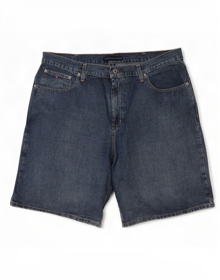 Tommy Hilfiger Mens Denim Shorts W40 XL Blue Cotton