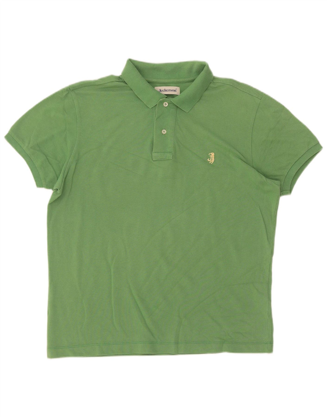 Jeckerson Mens Polo Shirt Large Green
