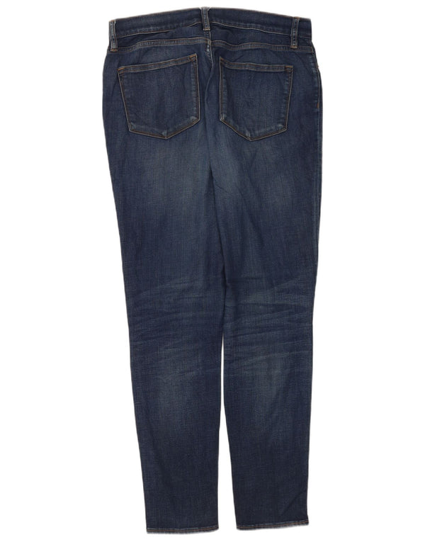 J. Crew Womens Stretch Slim Jeans W29 L30 Navy Blue Cotton