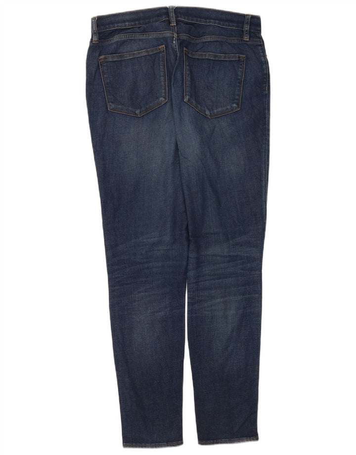 J. Crew Womens Stretch Slim Jeans W29 L30 Navy Blue Cotton