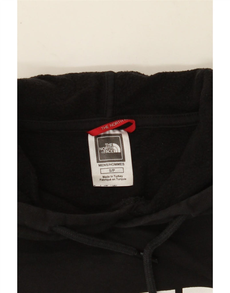 THE NORTH FACE Mens Graphic Hoodie Jumper Small Black Vintage The North Face and Second-Hand The North Face from Messina Hembry 