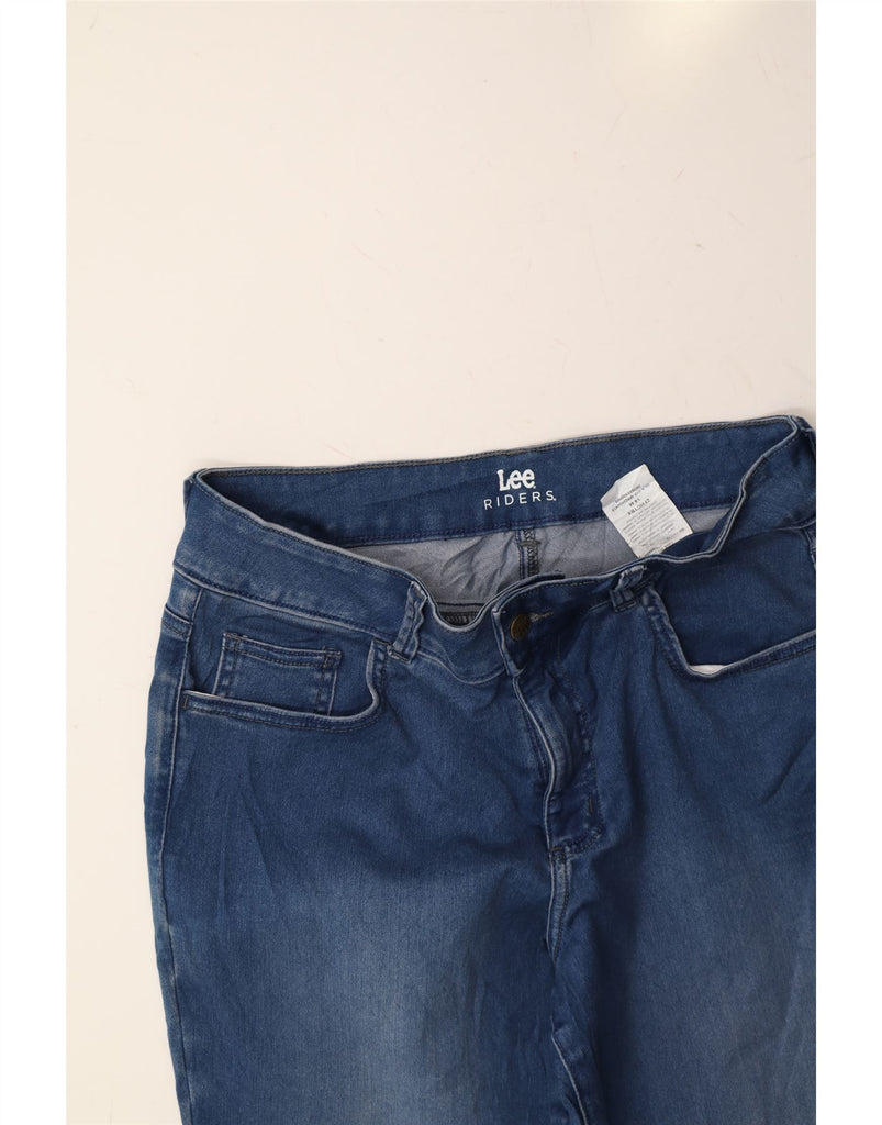 LEE Womens Riders Capri Jeans US 14 XL W34 L20 Blue Cotton Vintage Lee and Second-Hand Lee from Messina Hembry 