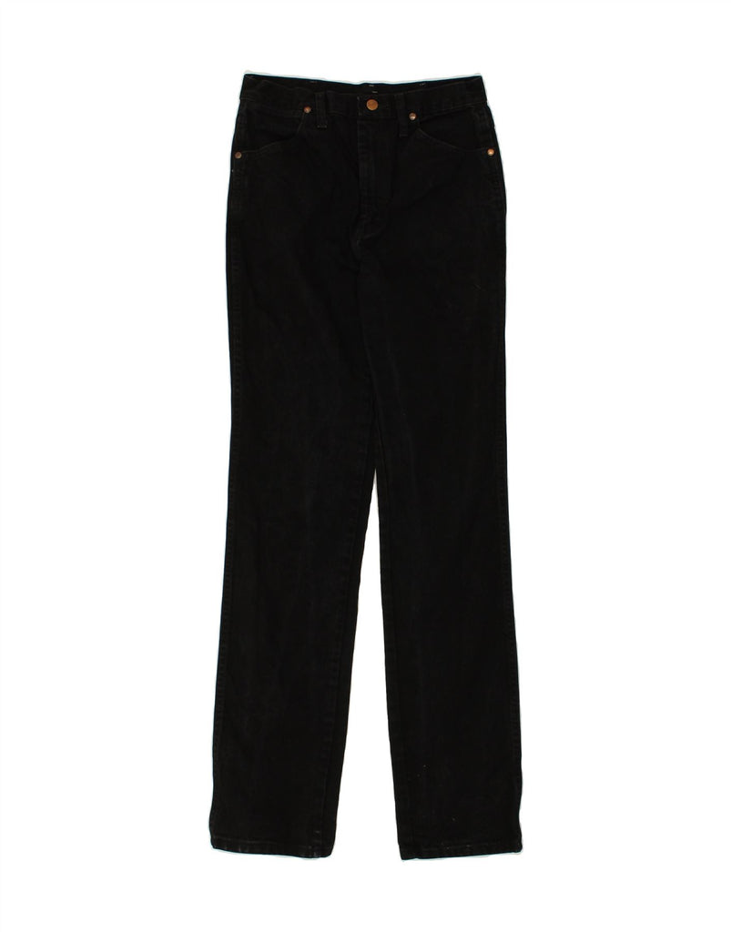 WRANGLER Mens Straight Jeans W31 L36  Black Cotton | Vintage Wrangler | Thrift | Second-Hand Wrangler | Used Clothing | Messina Hembry 