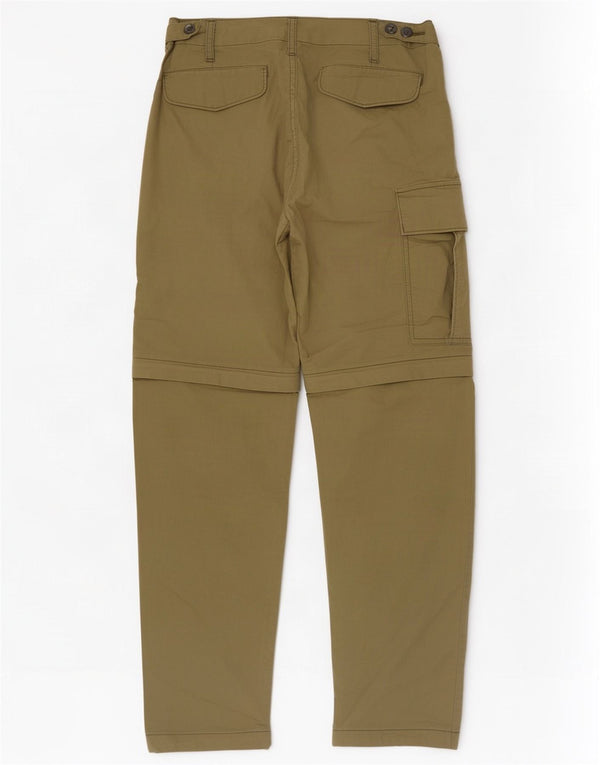 Levi's Mens Straight Cargo Trousers W30 L27 Khaki Cotton