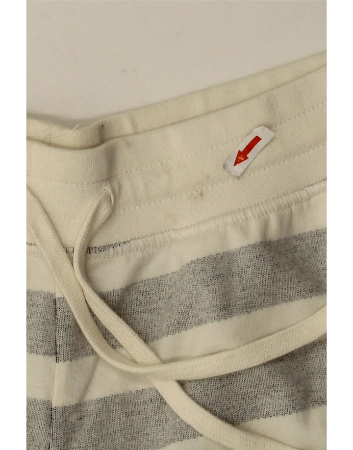 Zara Mens Sport Shorts XL Grey Striped Cotton