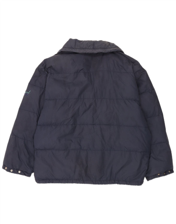 Ellesse Mens Padded Jacket UK 42 XL Navy Blue