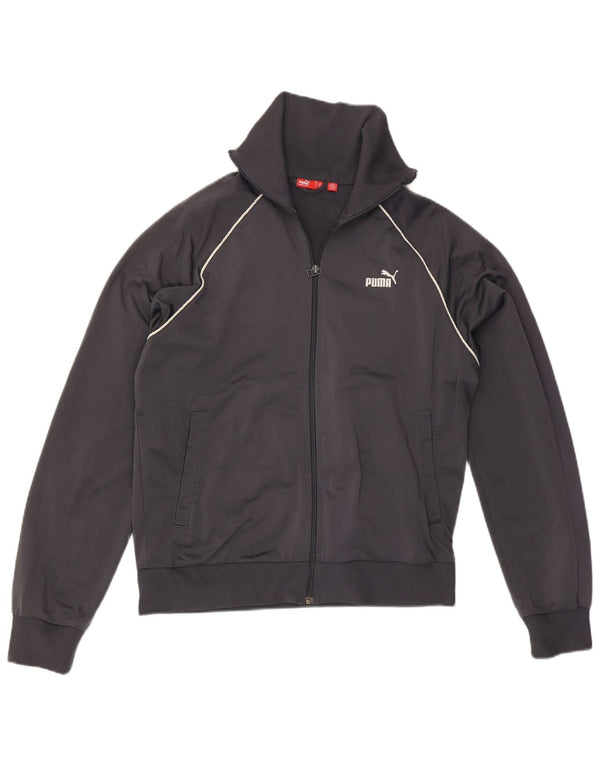 Puma Mens Tracksuit Top Jacket Large Grey