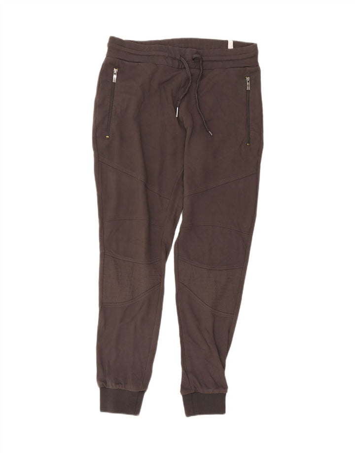 Zara Mens Tracksuit Trousers Joggers Medium  Grey Viscose