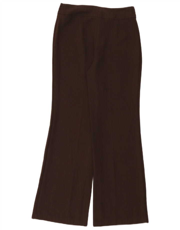 Marks & Spencer Womens Bootcut Casual Trousers W28 L32 Brown