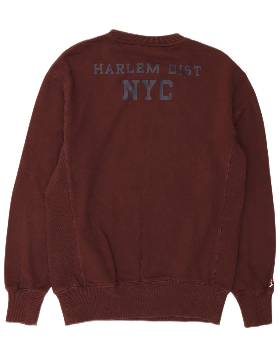 Superdry Mens Graphic Sweatshirt Jumper Medium Brown Cotton