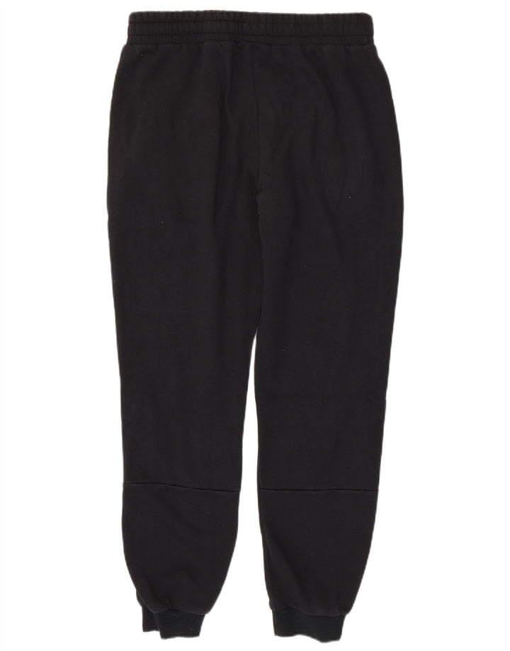 FILA Mens Graphic Tracksuit Trousers Joggers Medium Black Cotton