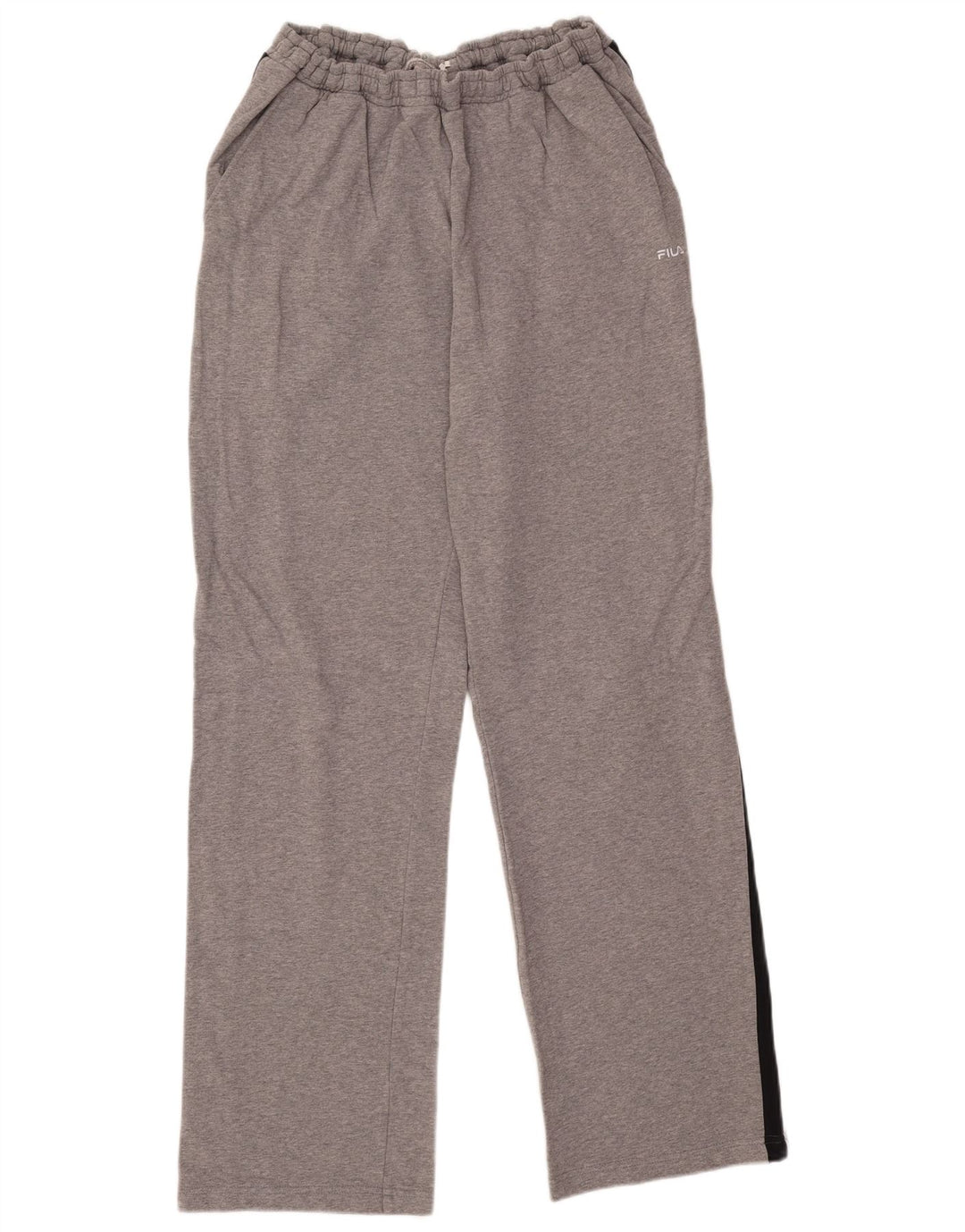 Fila Mens Tracksuit Trousers 2XL  Grey Colourblock Cotton