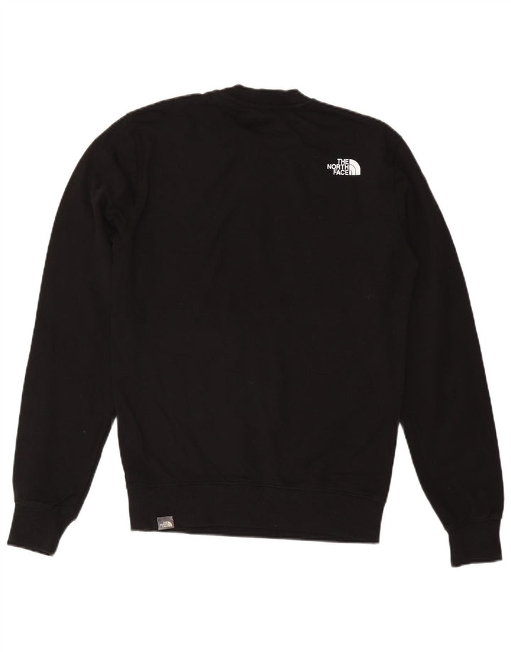 THE NORTH FACE Mens Sweatshirt Jumper Small Black Cotton